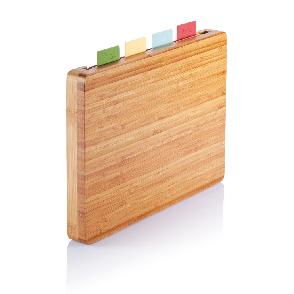 Holz, Holzblock-Set, Spickzettel, Bunte Tabs, Kippblock, Bambusholz