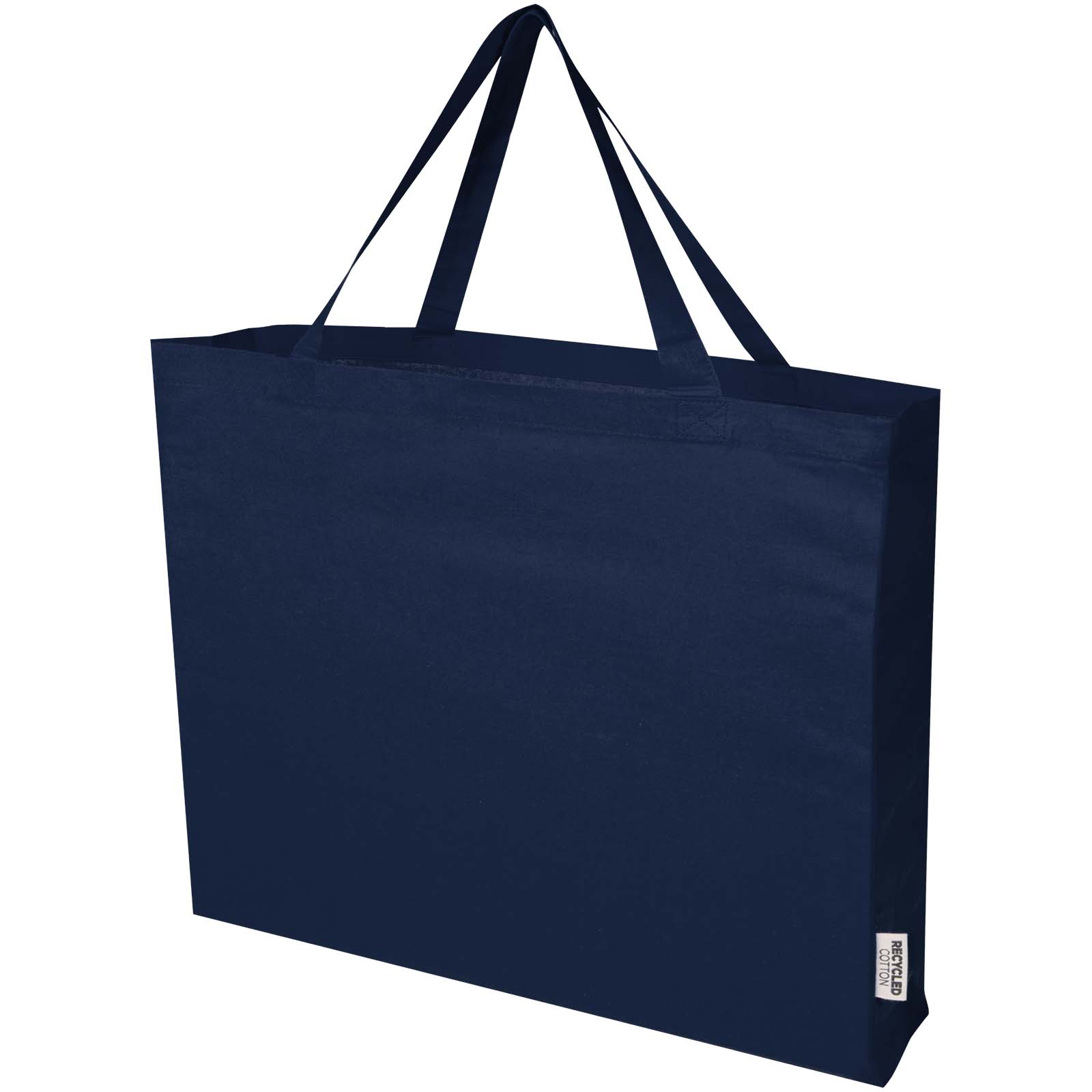 Tasche, Navy Blau, Cotton Tasche, Recycled Material, Schlicht