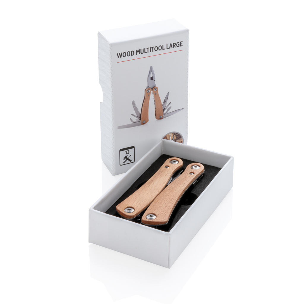 Besteck, Löffel, Holz-Multitool, Multitool, Kleinschere, Maniküre-Werkzeug, Holzgriff