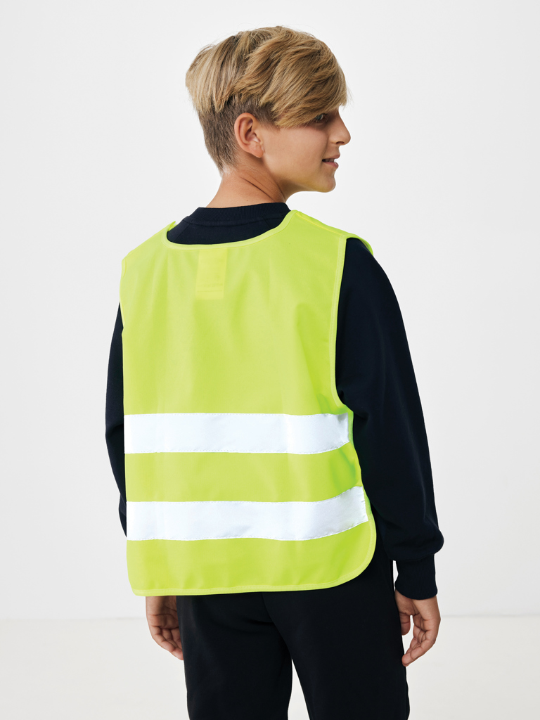 Person, Lätzchen, Sicherheitsweste, reflektierend, High-Visibility, Neon Gelb, Reflektivweste