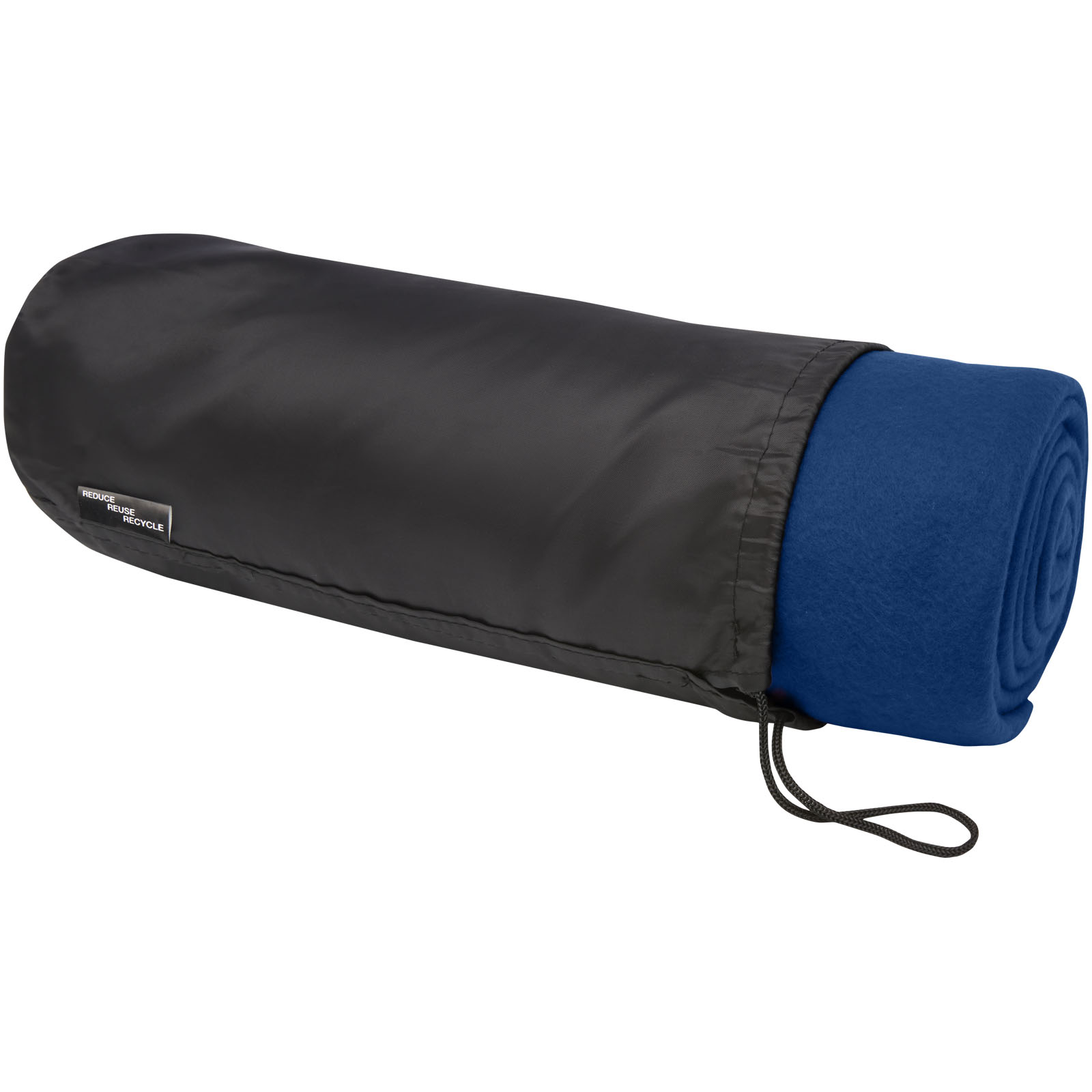 Yogamatte, Aufrollbare Matte, Blau, Trageschlaufe, Tasche/Etikett