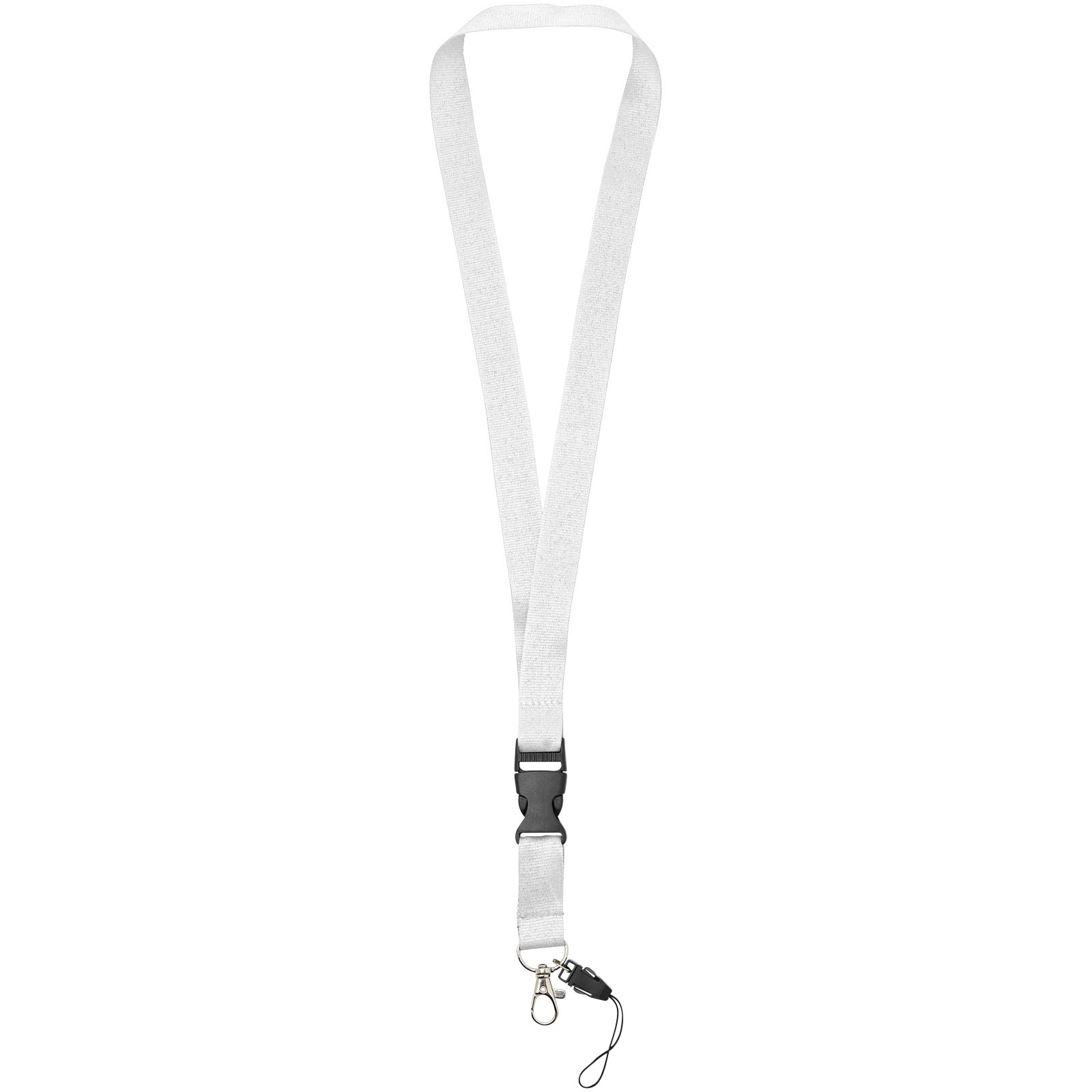 Lanyard, Nackenkette, Schlüsselband, Kabelclip, Abnehmbarer Träger, Lanyard, Schlüsselanhänger, Halsband-Umhängung, Metallverschluss, Gewebeband, Schlüsselband, Lanyard, Kabelhalter, Nylonband, Schwarz-Schnalle