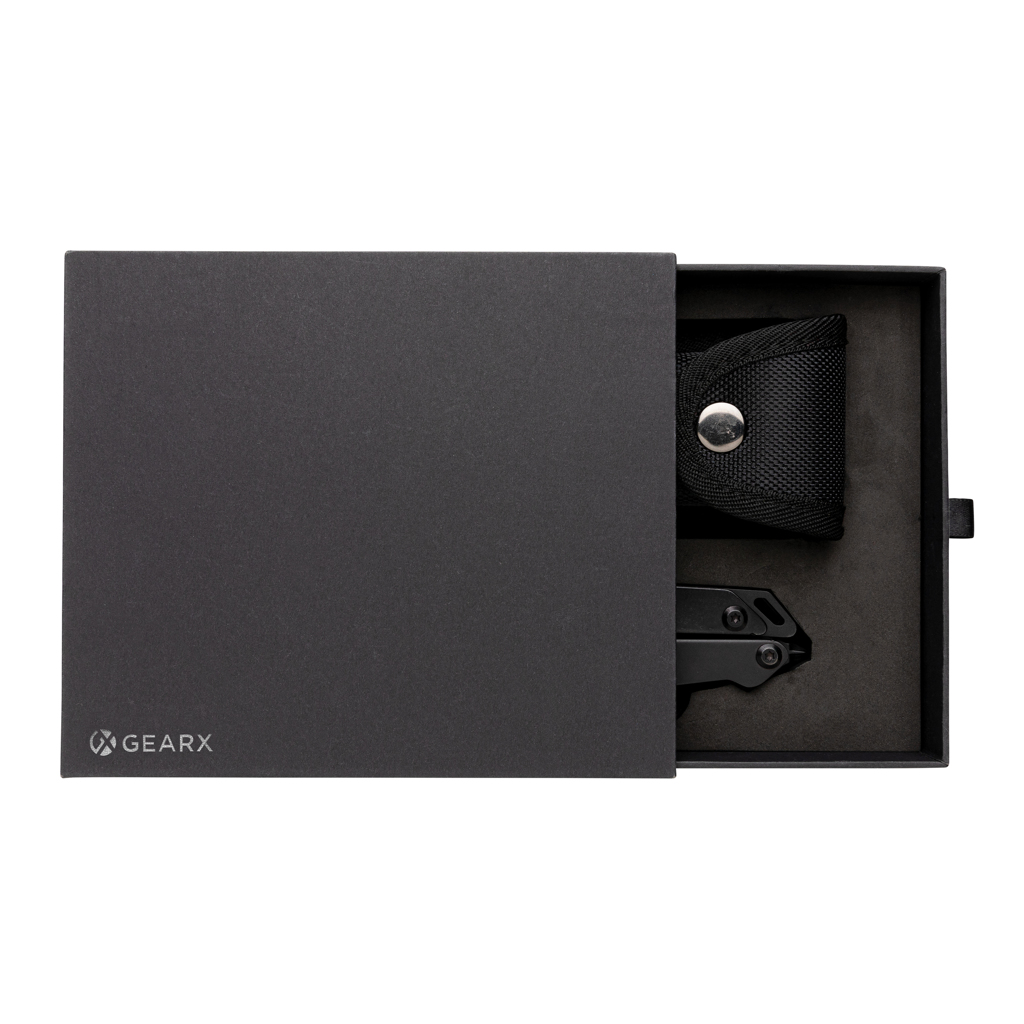 Zubehor, Schlüsselanhänger, Kartenhülle, Schwarz, Metallknopf, Verpackung