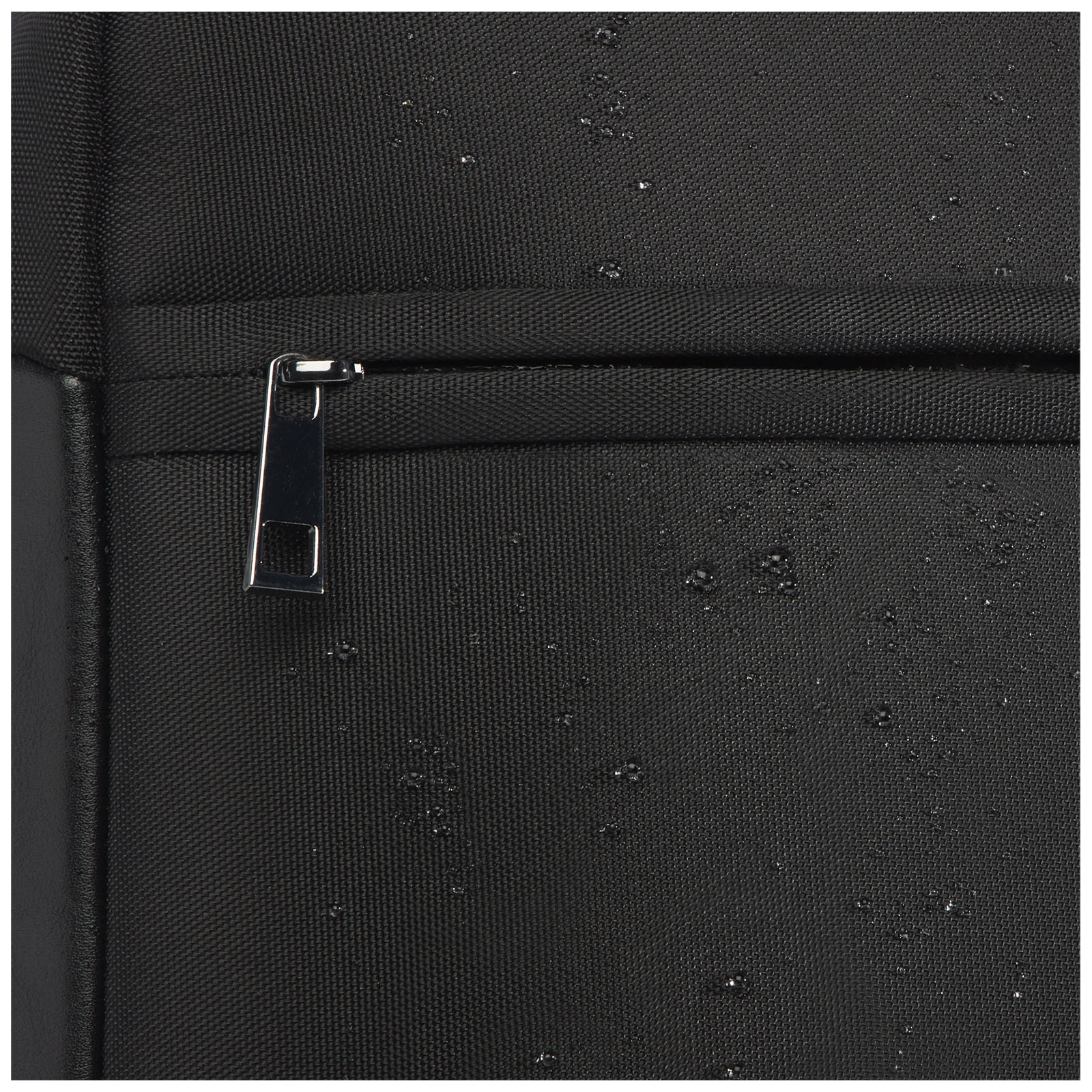 Reisetasche, Nylon, Schwarz, Reißverschluss, Wasserdicht