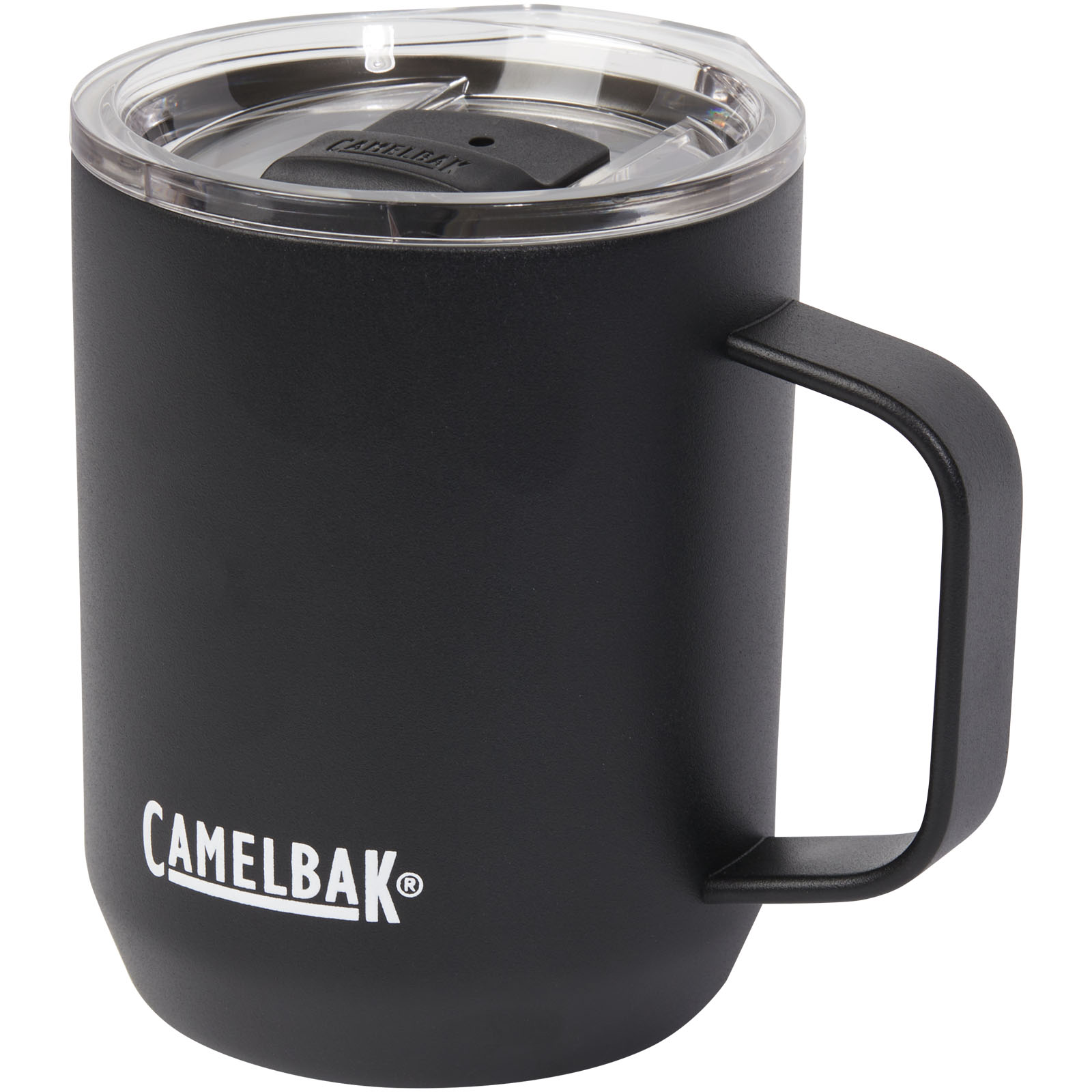 Reisebecher, Thermobecher, CamelBak, schwarz, Auslaufsicher