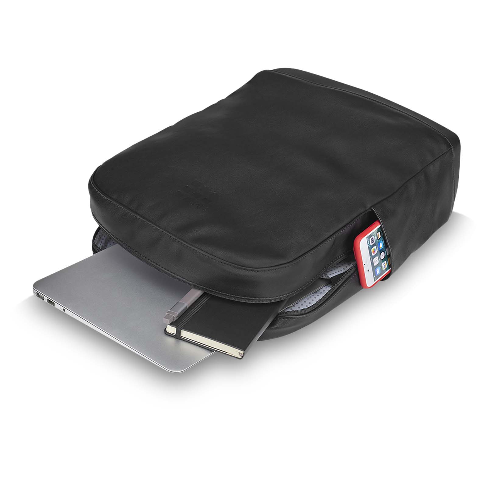 Rucksack, Schultertasche, Laptopfach, Tablet-Fach, Smartphone-Halterung