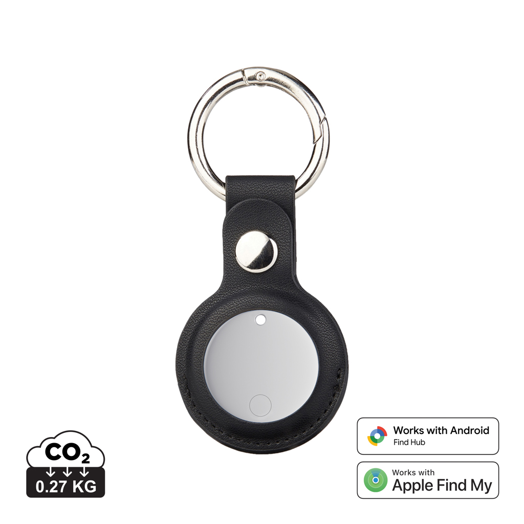 Schlüsselanhänger, Leder, Runder Spiegel, Schwarz, Gewicht 0,27 kg, schlüsselanhänger, leder, kreis, spiegel, android kompatibel, Schlüsselanhänger, Leder, Runder Spiegel?, Metallring, Kompatibilität Android/Apple