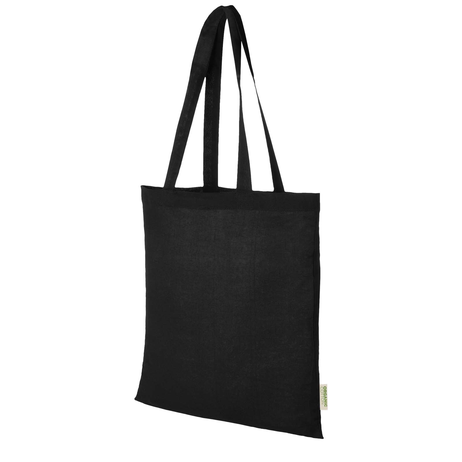 Tote, Tasche, Stofftasche, Schwarz, Trageriemen