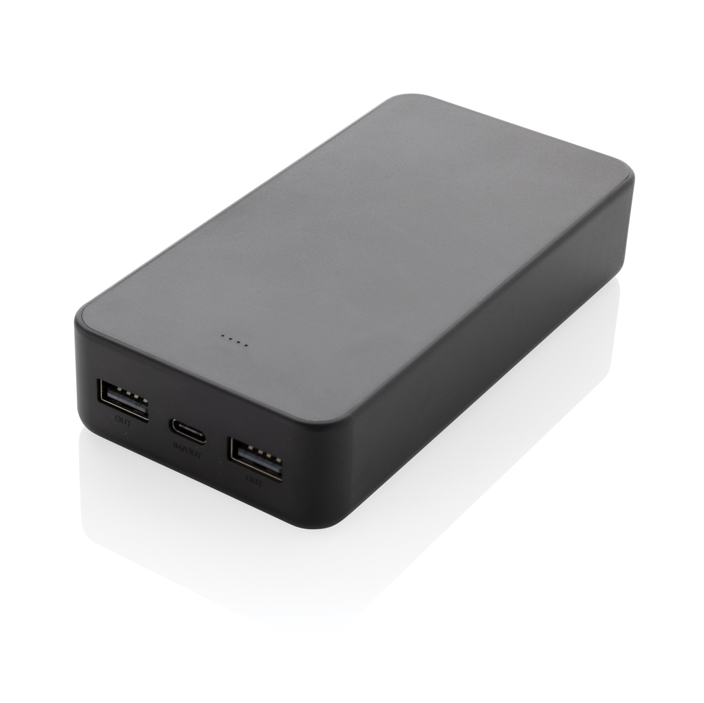 Elektronik, Hardware, Adapter, Nabe, Computerausrüstung, USB-C Hub, Power Bank, HDMI USB-C, 3-Port Hub, Portable Adapter, Ladegerät, USB-Hub, Powerbank, Gehäuse, Anschlüsse, Powerbank, USB-C, USB-A, Dual USB, Grau
