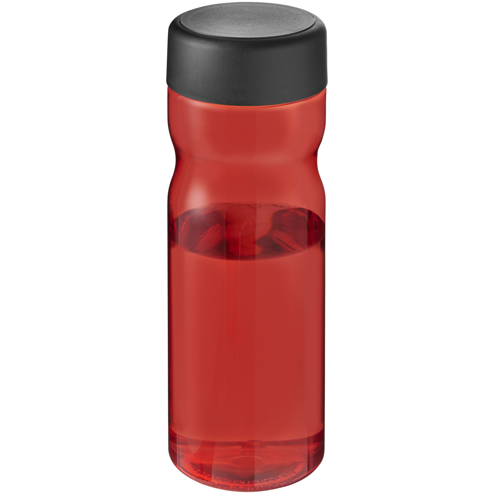 Trinkflasche, Aluminium?, Red, Flasche, Schwarz Deckel
