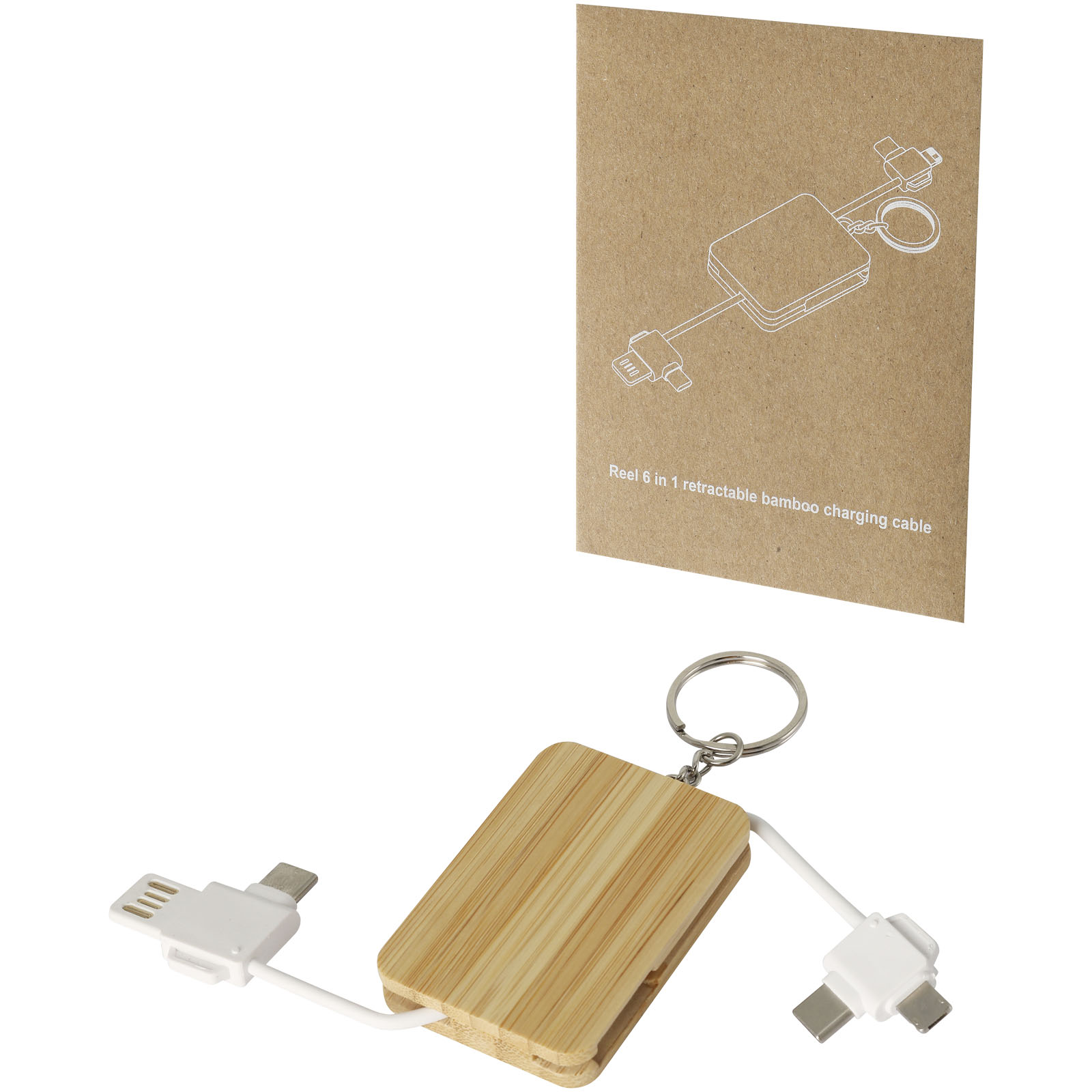 wooden, wood, charging, adapter, keyring