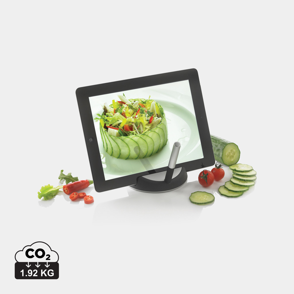 Computer, Elektronik, Hardware, Überwachen, Bildschirm, tablet, salad, gemüse, küche, bildschirm, tablet, Monitor, Salat-Schale, Gemüse, Öko-Gewicht, tablet, kitchen, salad, gurke, gewichteCO2 1,92kg, tablet, digitaler rahmen, salat, garnitur, cooking
