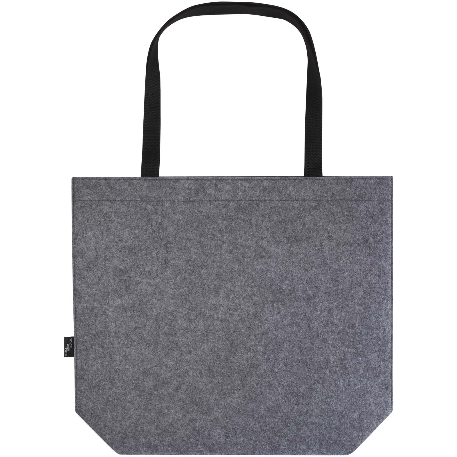 Tasche, Tote, Grau, Filz, Halterriemen