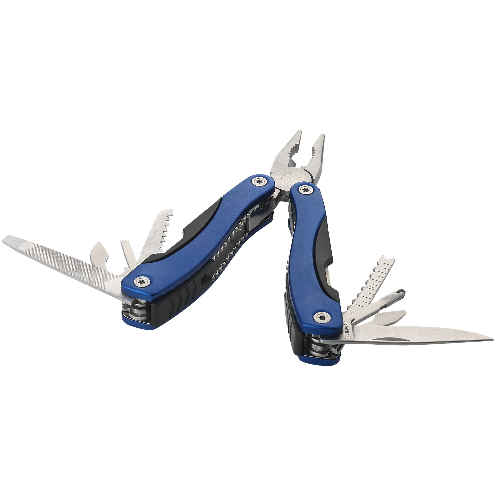 Multitool, Kleine Zange, Schwarzblau, Schere, Rettungswerkzeug, Multitool, Zangen, Säge, Klingen, Faltwerkzeug, Mehrzweckwerkzeug, Schwarz-Blau, Schere, Säge, Zangen, Multifunktionswerkzeug, Taschenmesser, Blauer Griff, Edelstahl, Faltbar