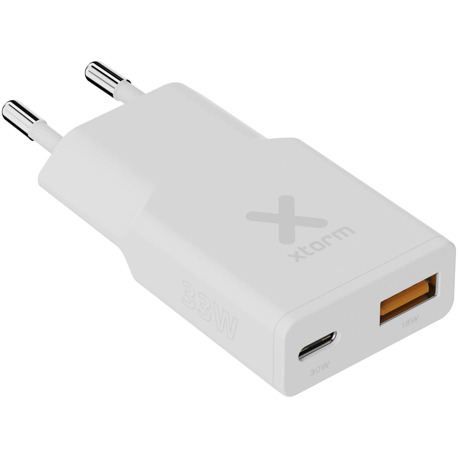 USB-C Adapter, Duale Ladestation, Type-C, USB-A 30W, 18W USB-C