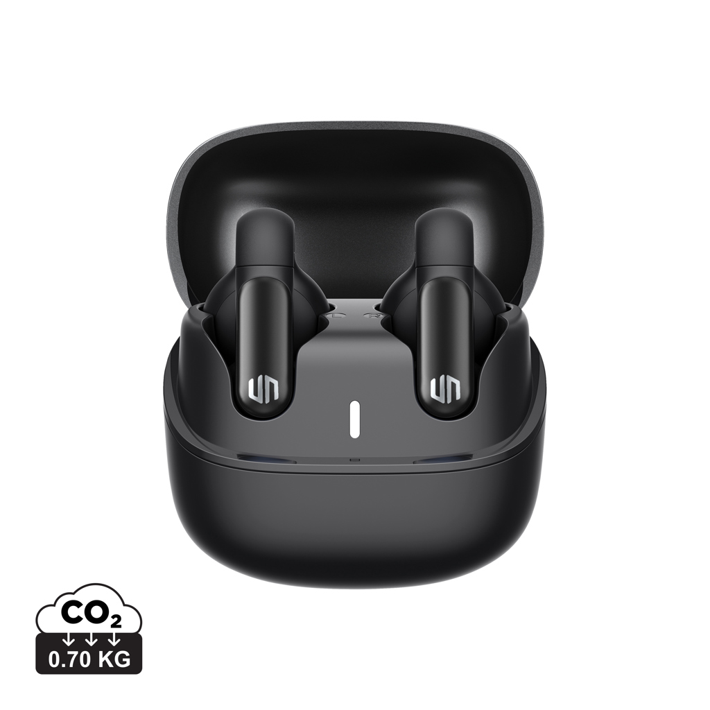 Adapter, Elektronik, In-Ear, True Wireless, Kopfhörer, Schwarz, Ladecase, In-Ear Kopfhörer, TrueWireless, Schwarz, Ladekoffer, CO2 0,70kg, In-Ear Kopfhörer, Lademodus, Schwarz, Etui, 0,70 kg CO2