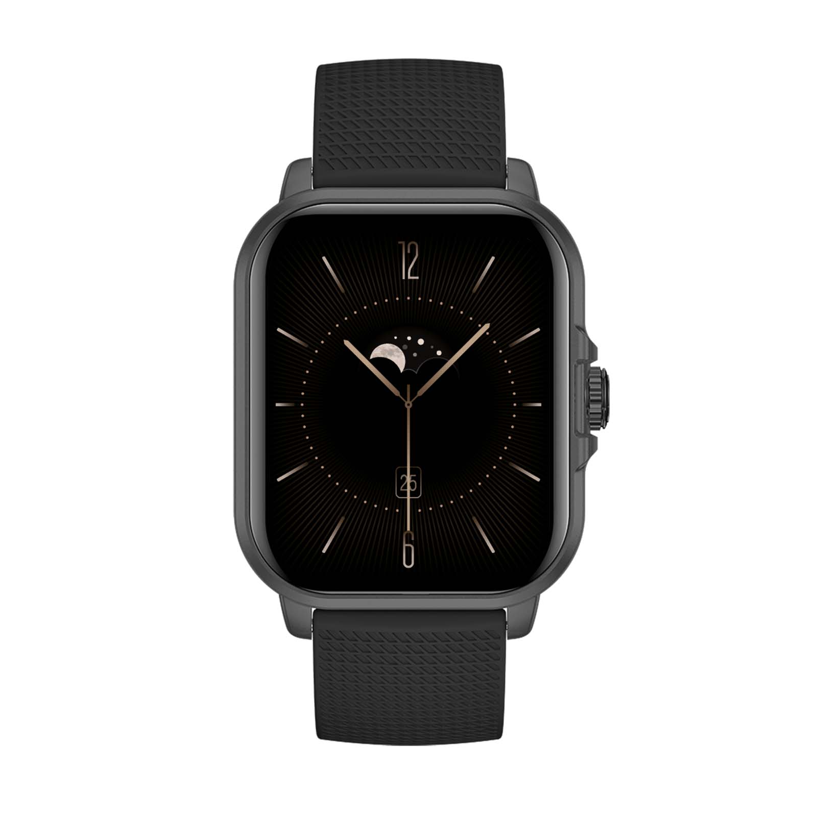 Uhren, Smartwatch, Silikonband, digitaler Bildschirm, runder Ziffernblatt