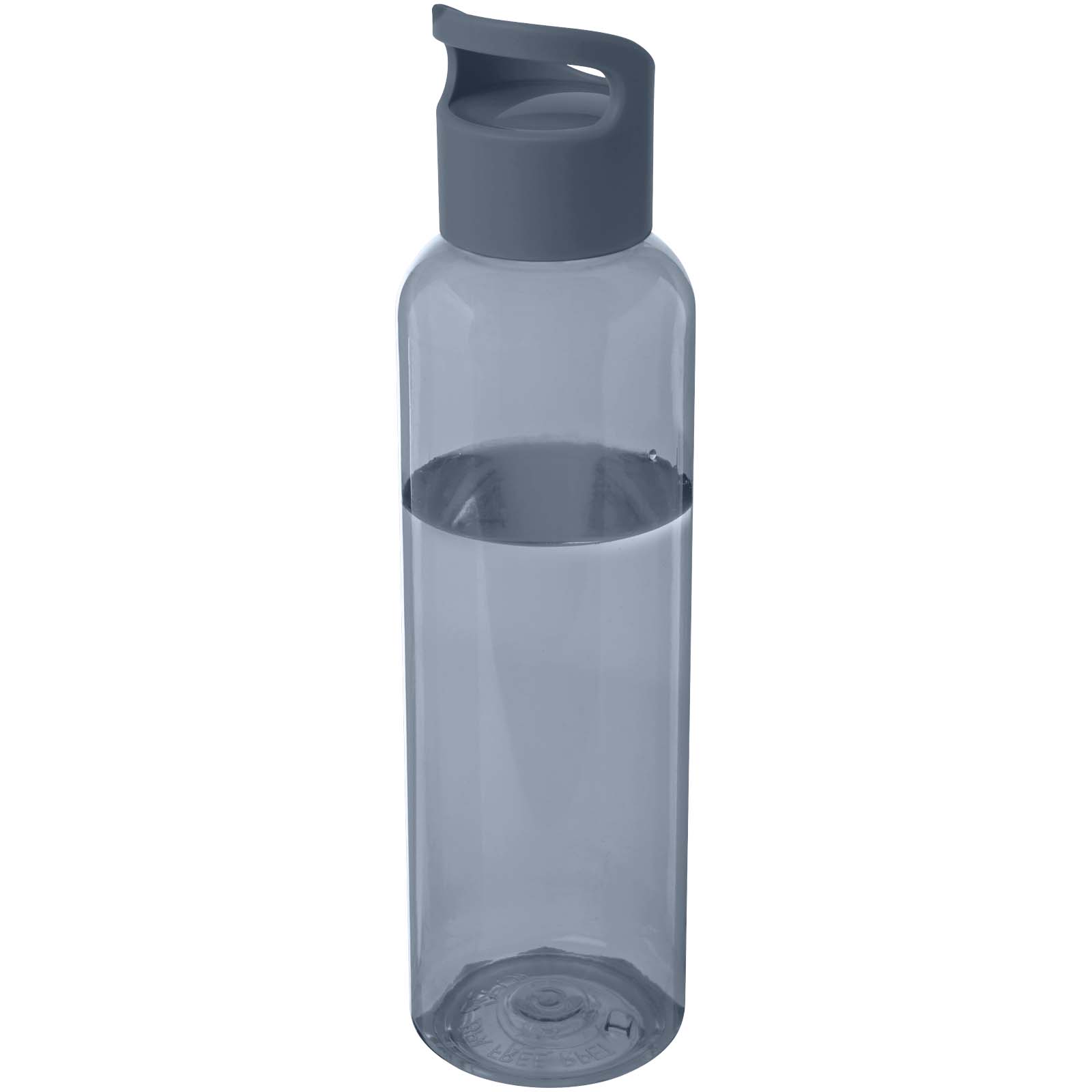 Trinkflasche, Wasserflasche, Klarplastik, Haltegriff?, Schraubverschluss?