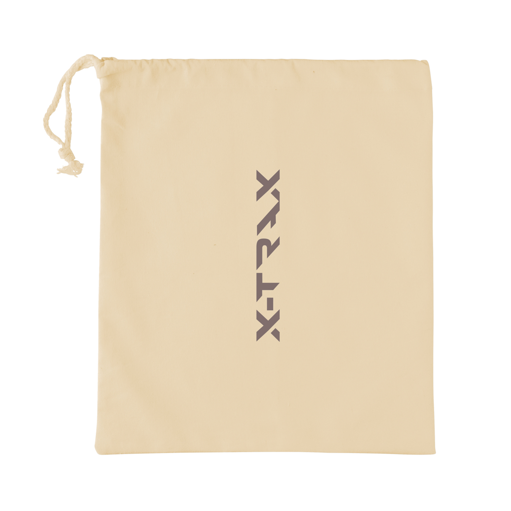Beutel, Stoffbeutel, Kordelzug, Naturfarbe, Beutel mit Logo