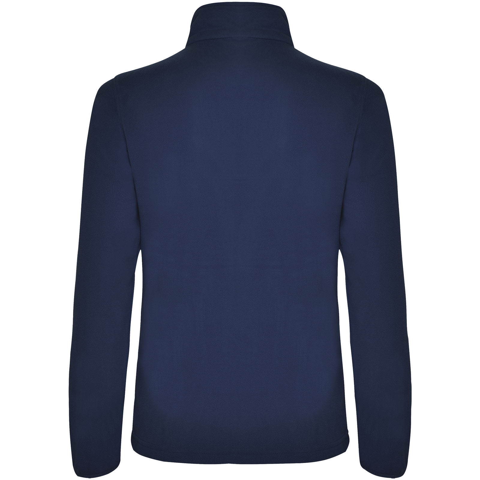 jacke, blau, langarm, kollareinsatz, unifarben