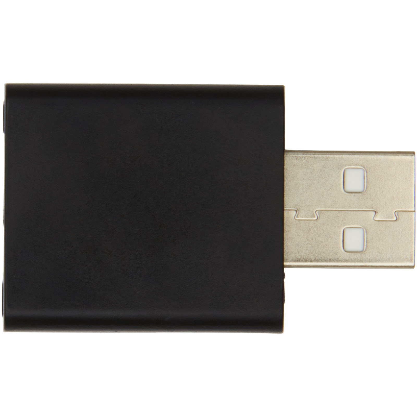 USB-Adapter, USB-A, Adapter, Schwarz, Metallstecker
