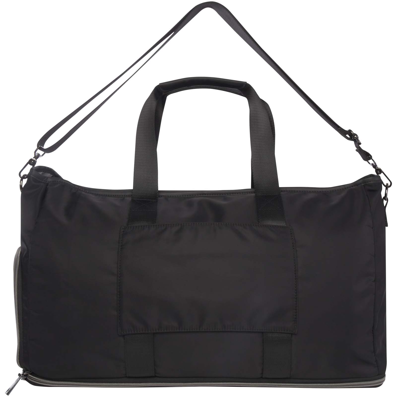 Duffle bag, Travel bag, Schwarz, Nylon, Schulterriemen
