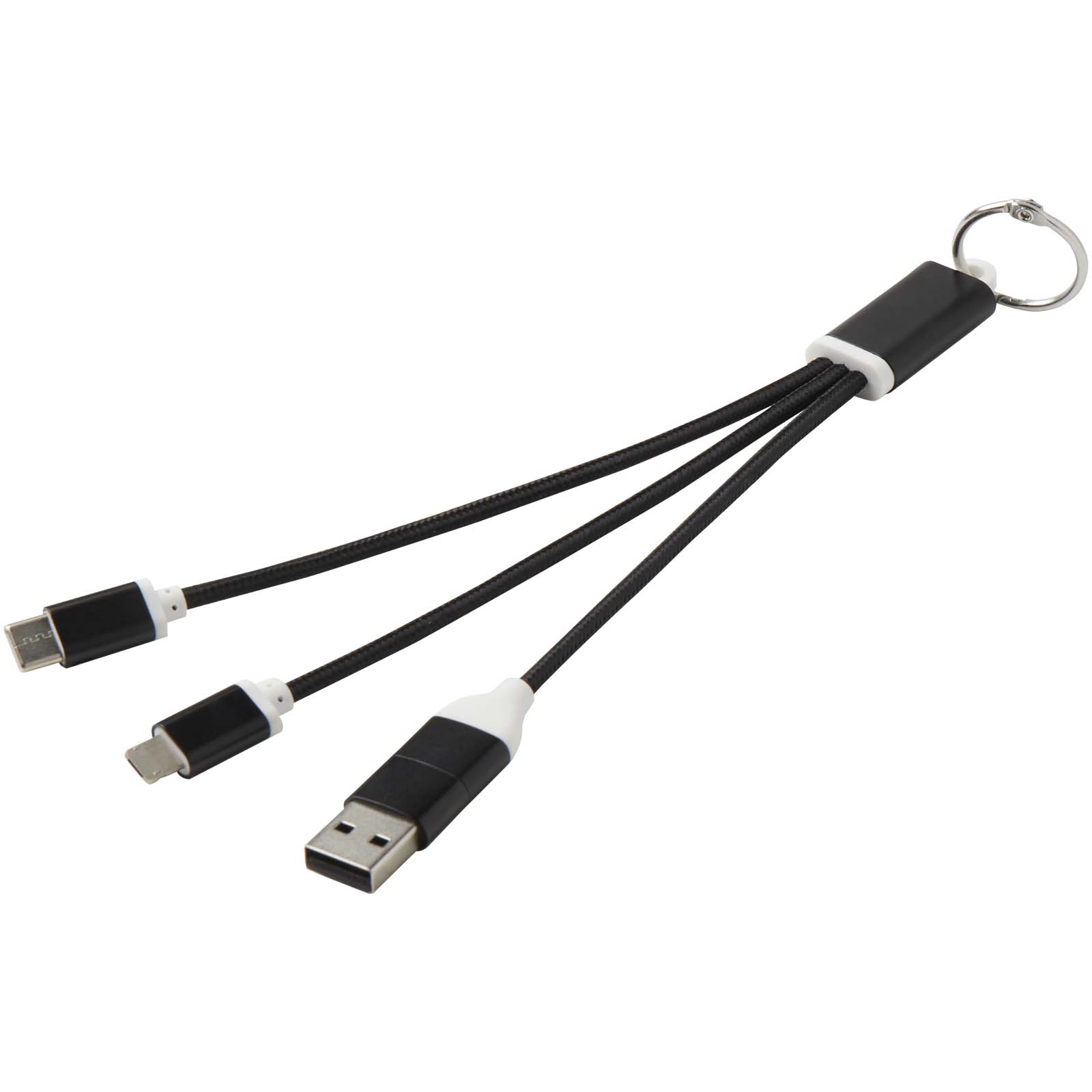 Ladegerät Kabel, USB-C Kabel, 3-in-1 Kabel, Keyring Kabel, Multi-Port Kabel